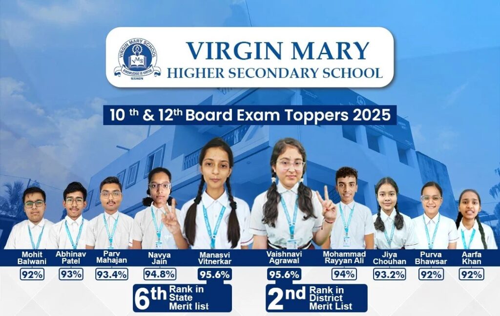 Best Result of Board exam | Ujjain School 2025